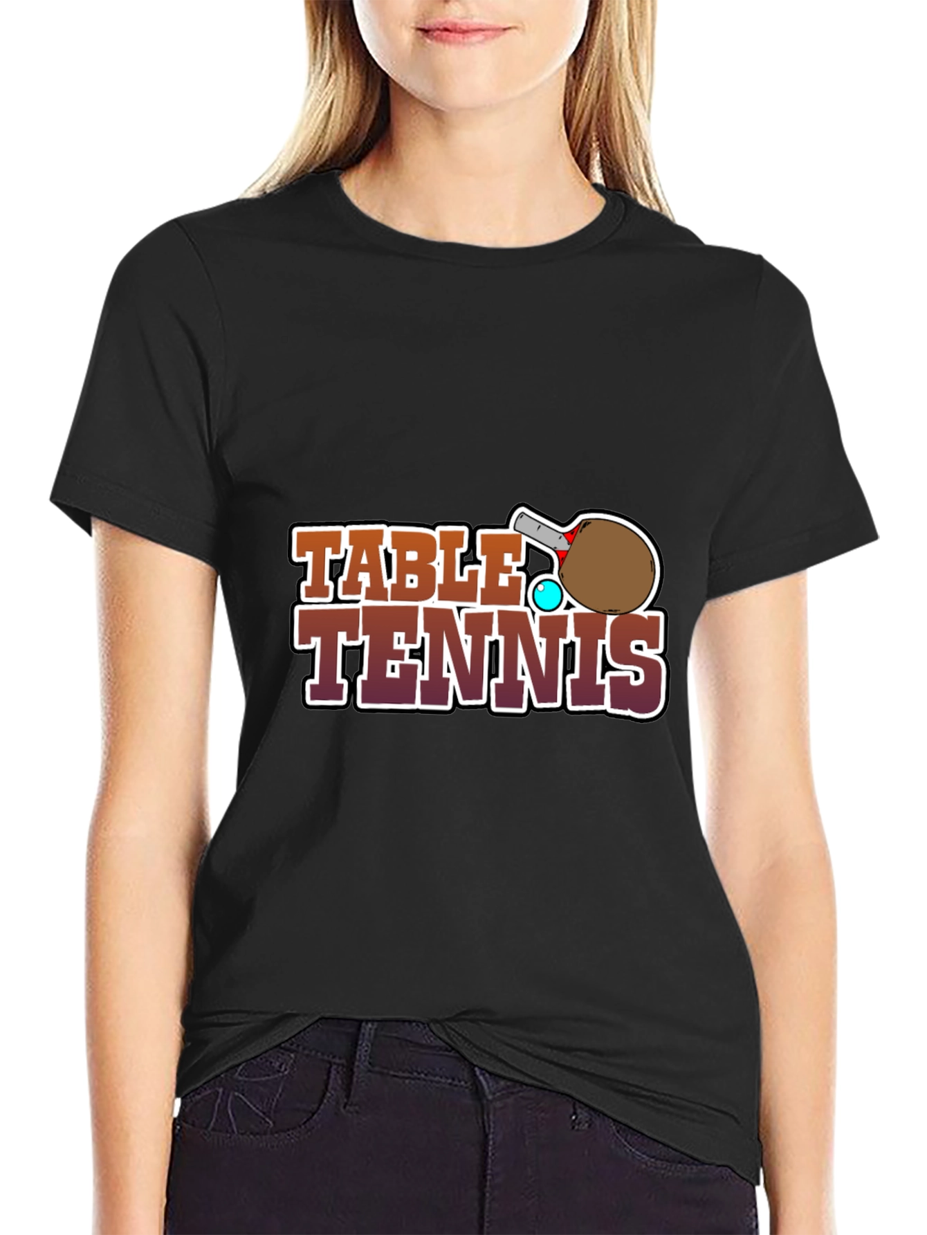 Table Tennis T-Shirt - Playful Design