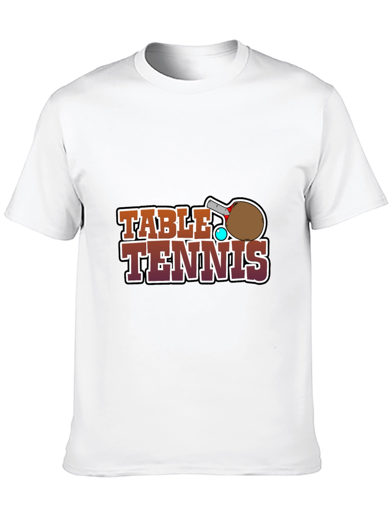 Table Tennis T-Shirt - Playful Design