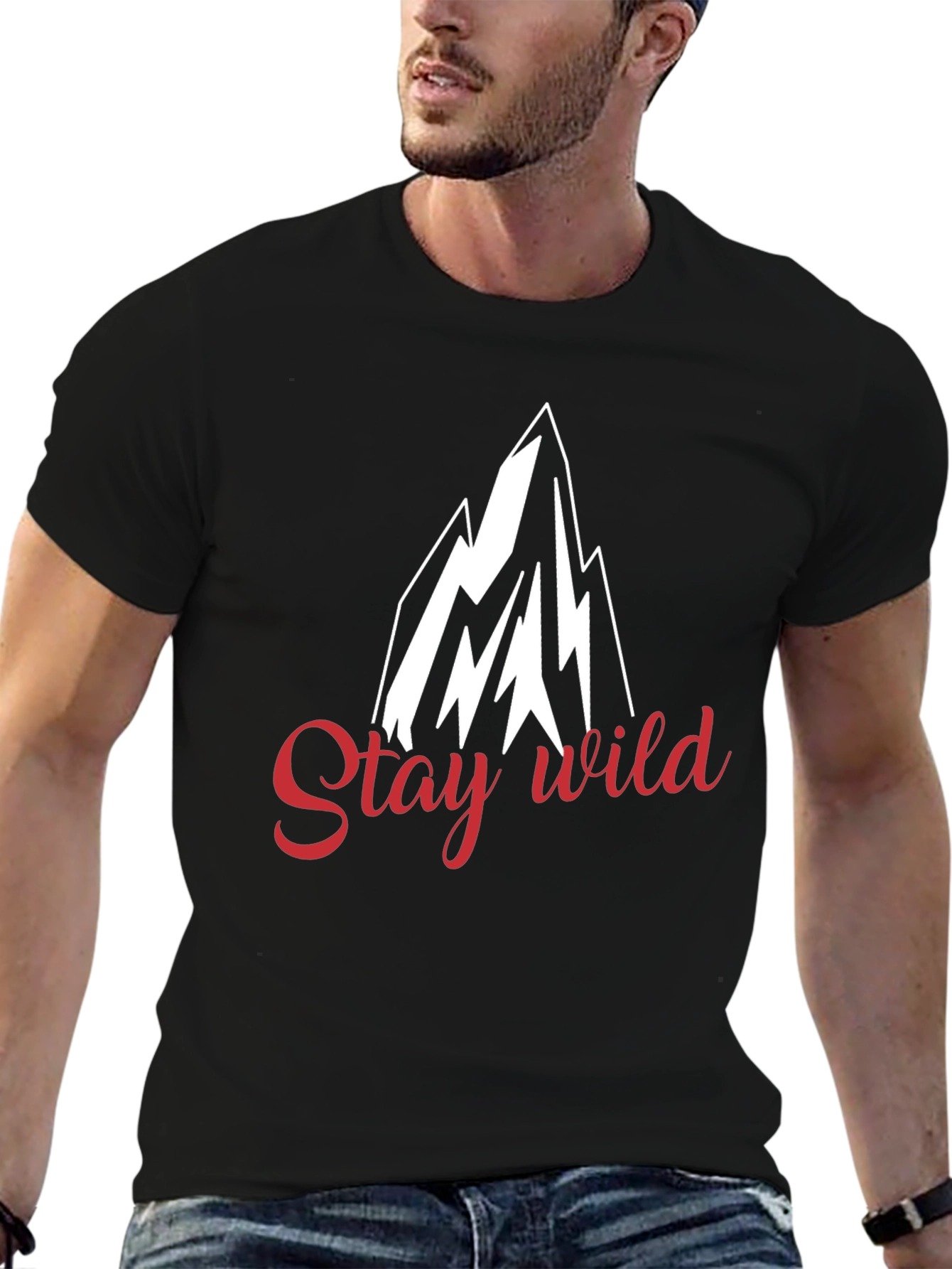 Stay Wild Mountain Graphic Tee
