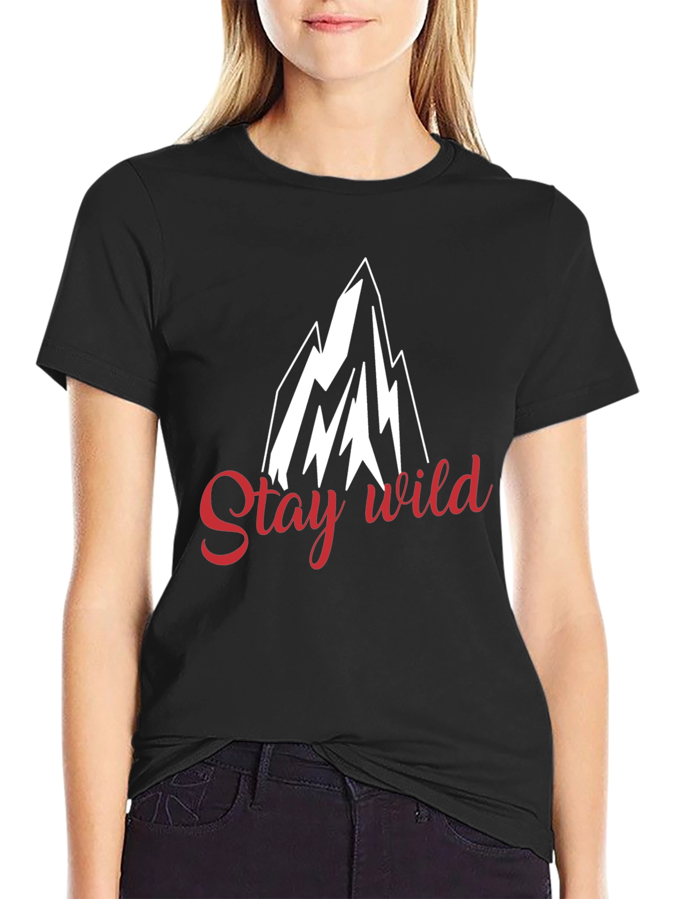 Stay Wild Mountain Graphic Tee