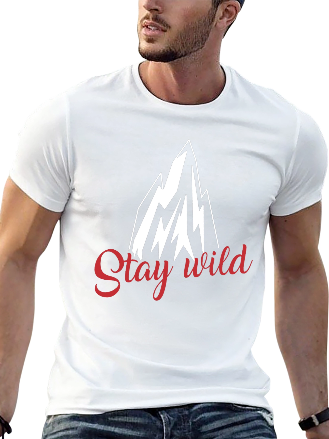 Stay Wild Mountain Graphic Tee