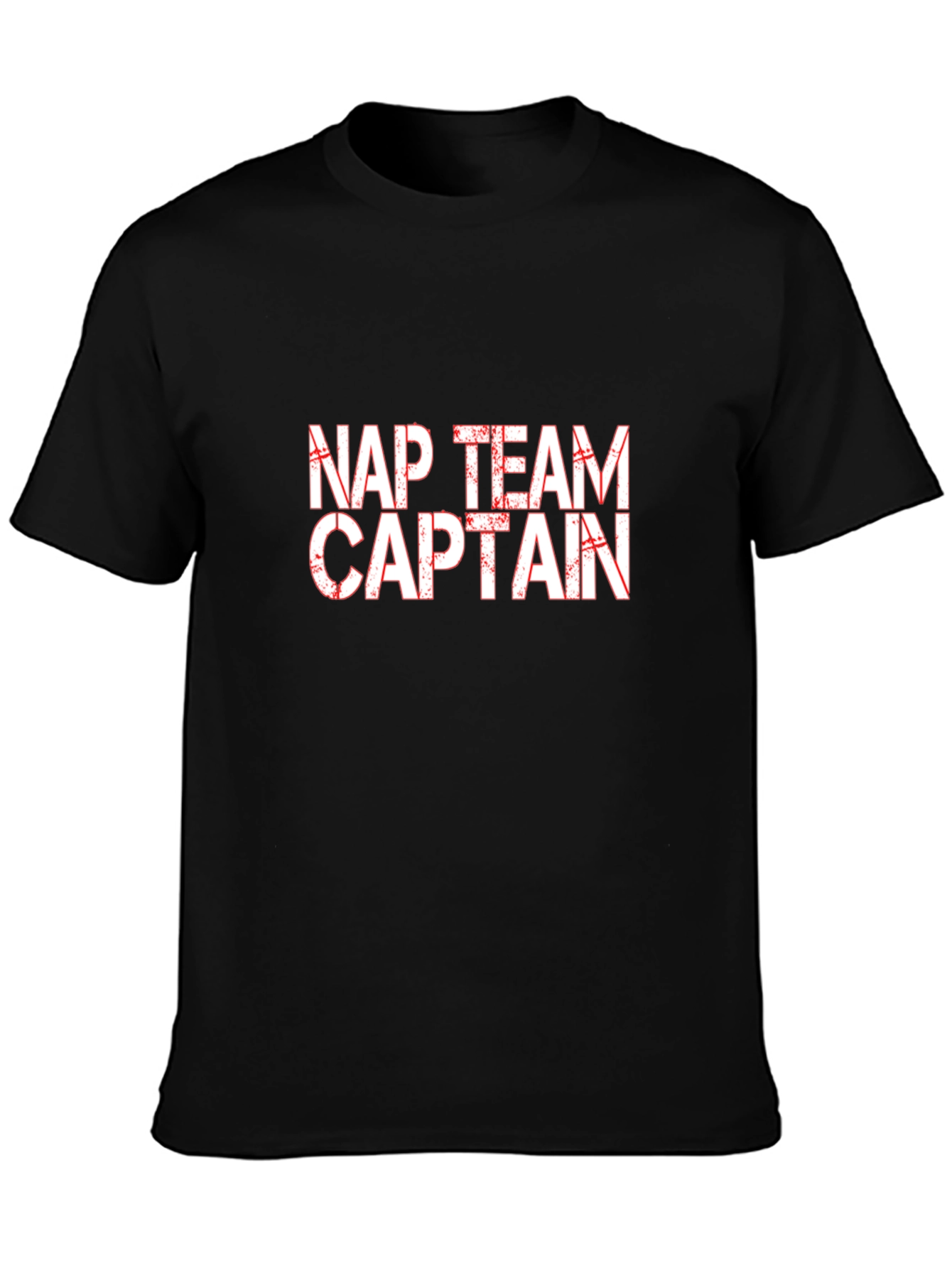 Nap Team Captain Black Graphic Tee