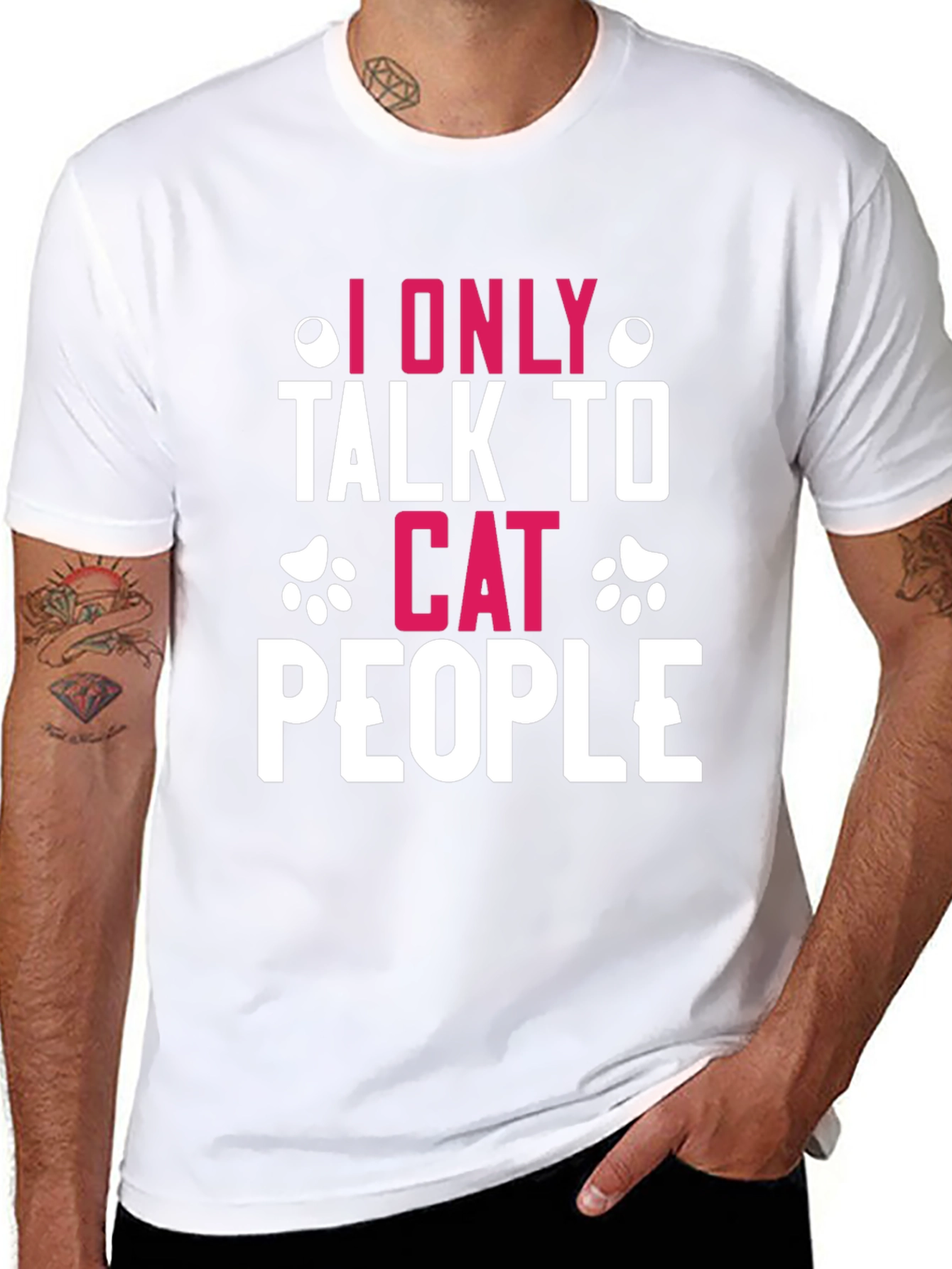 Cat People T-Shirt - Funny Cat Lover Tee