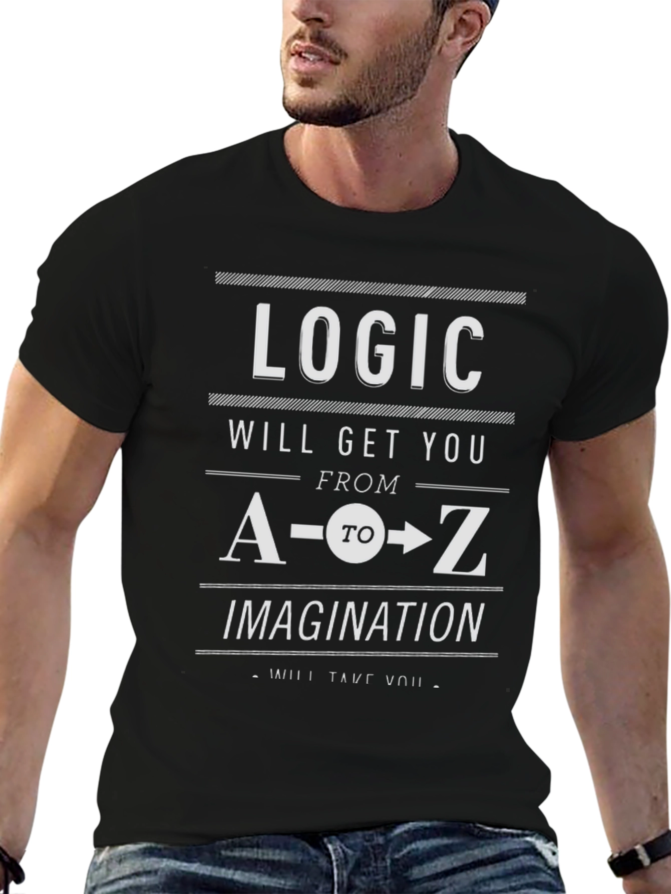 Logic vs. Imagination T-Shirt