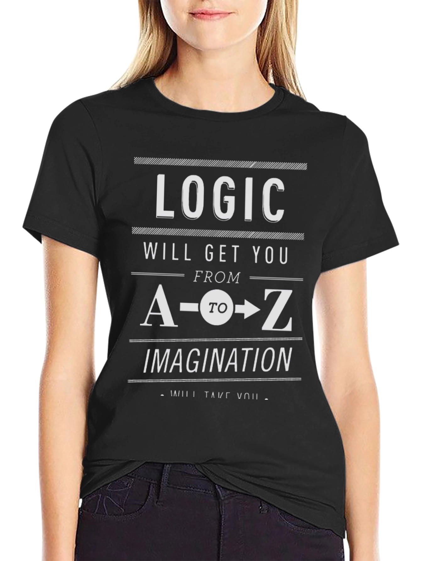 Logic vs. Imagination T-Shirt