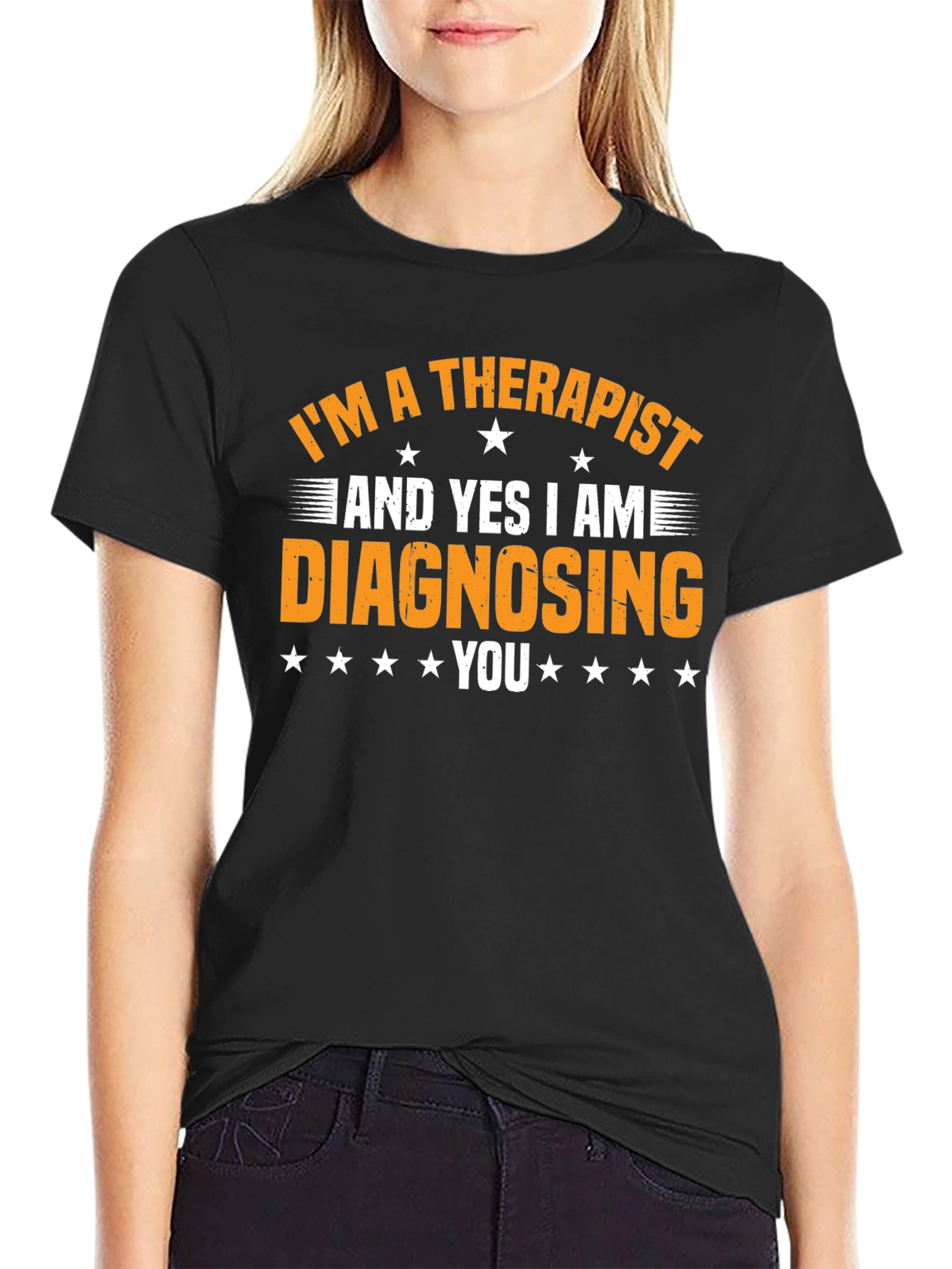 Therapist Diagnosing Funny Graphic Tee