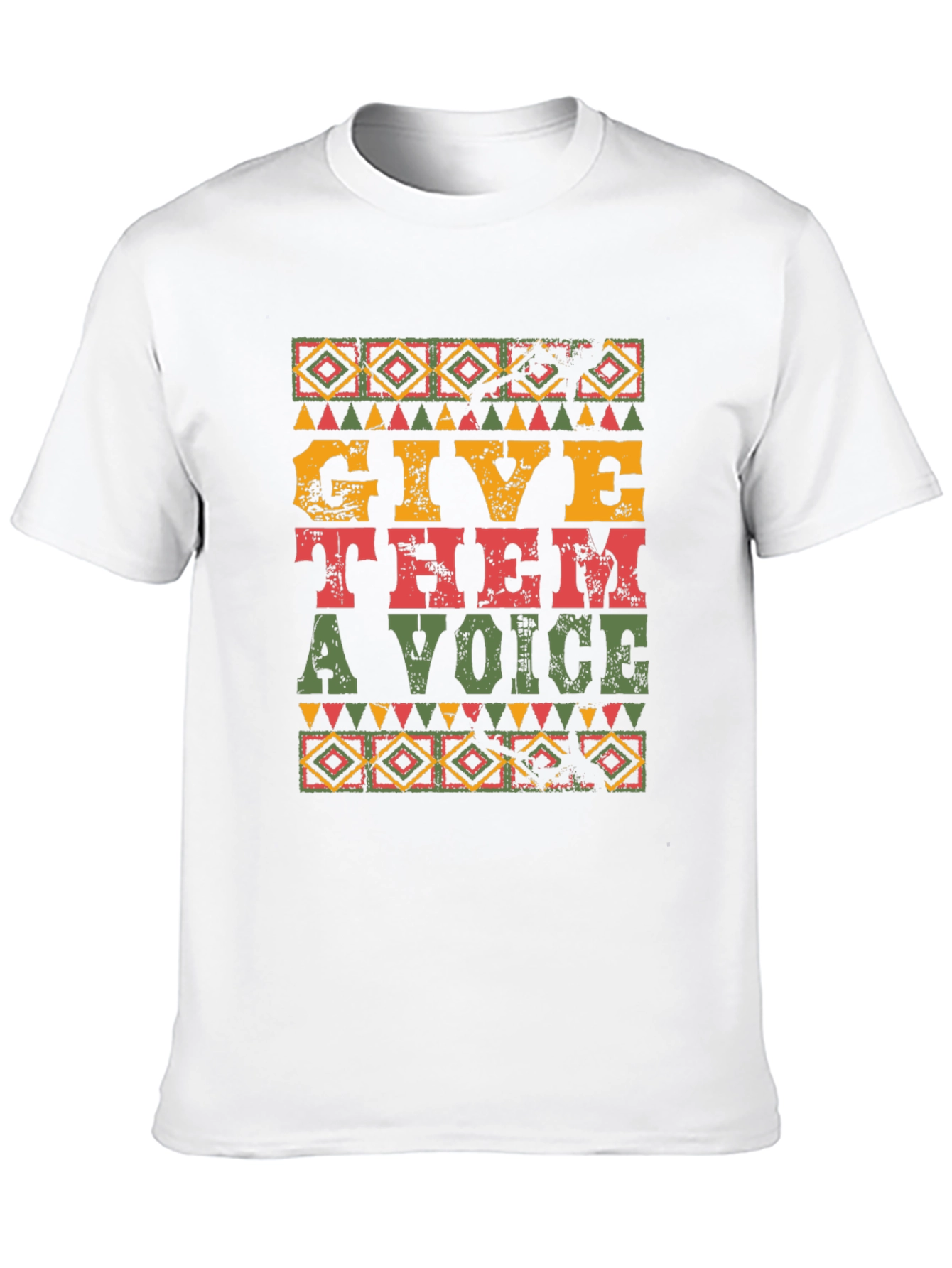 Give Them a Voice Black T-Shirt