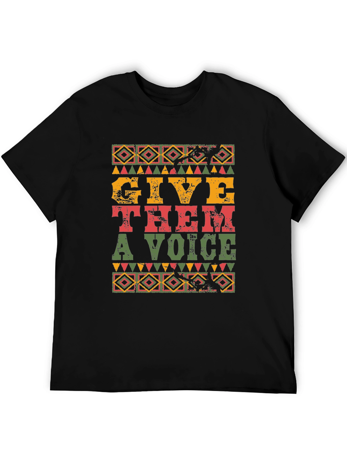 Give Them a Voice Black T-Shirt