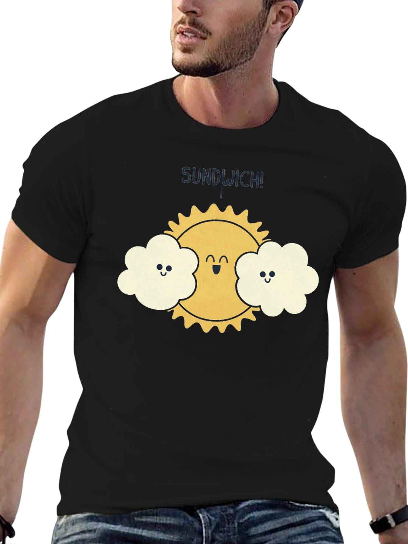 Sundwich Graphic Tee - Funny Weather Pun T-Shirt