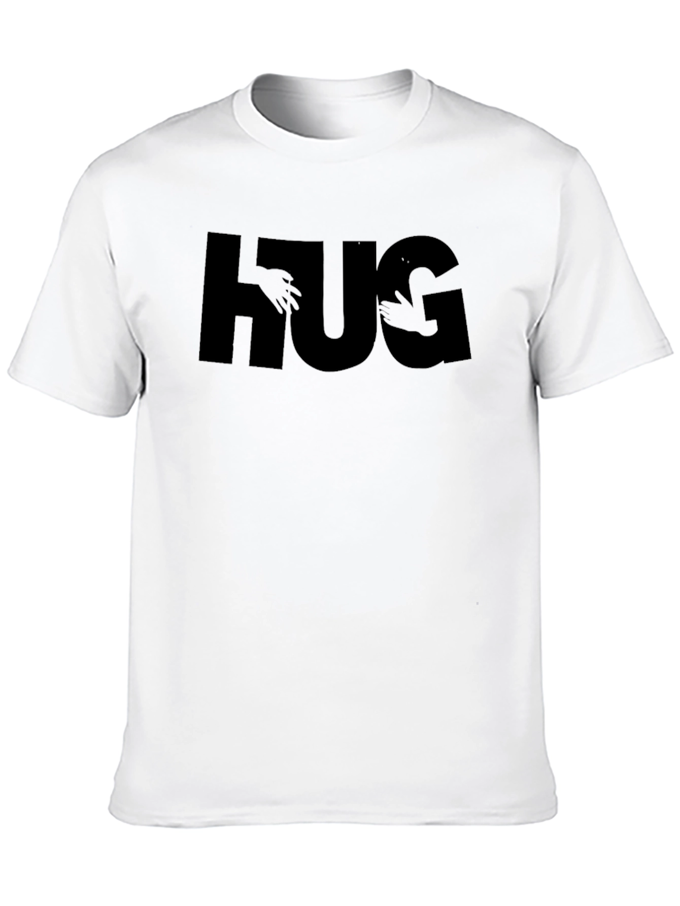 HUG Graphic Tee - Embrace Comfort & Style