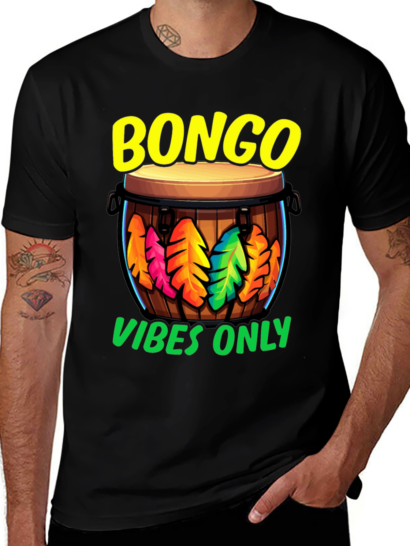 Bongo Vibes Graphic Tee