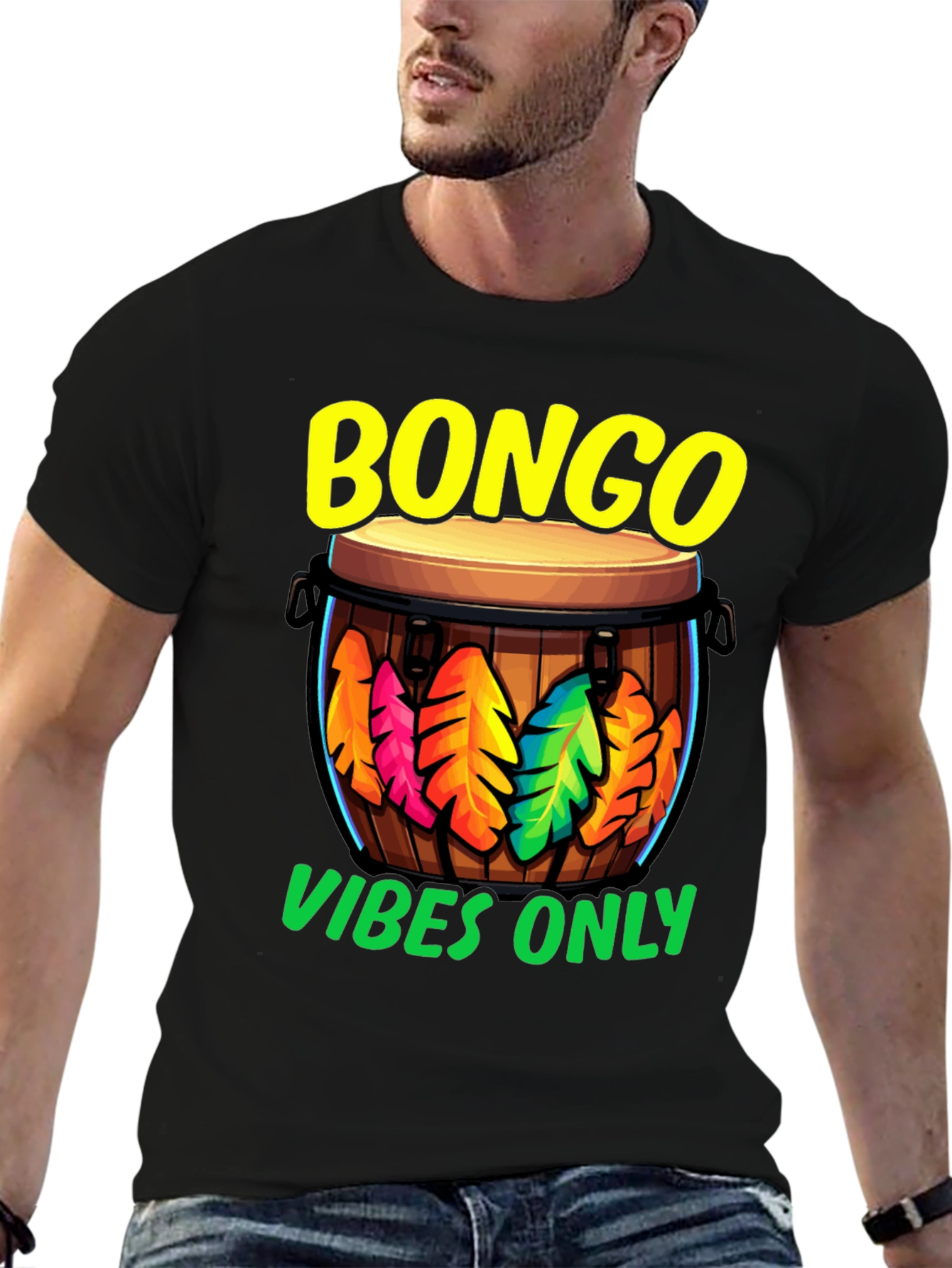 Bongo Vibes Graphic Tee