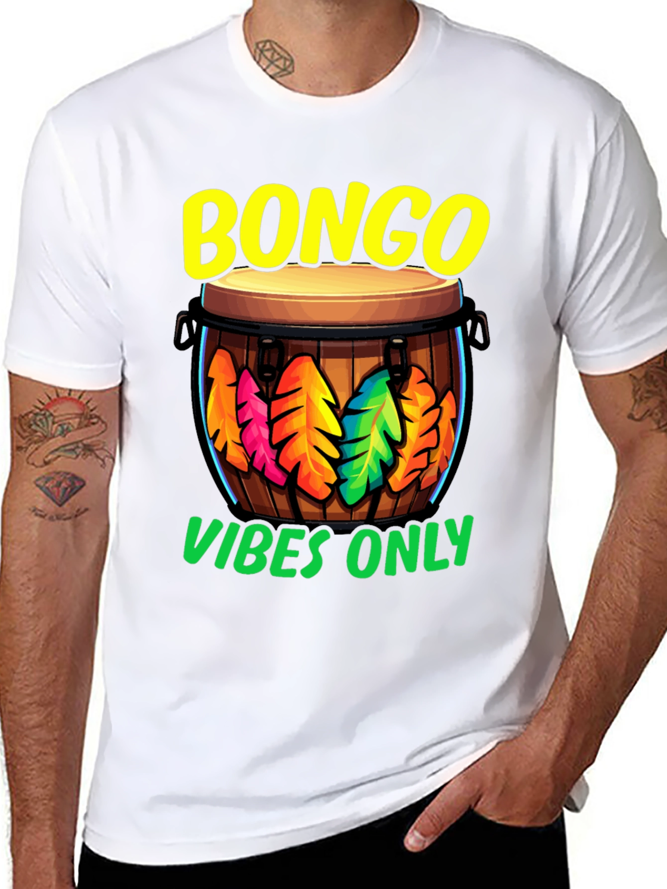 Bongo Vibes Graphic Tee