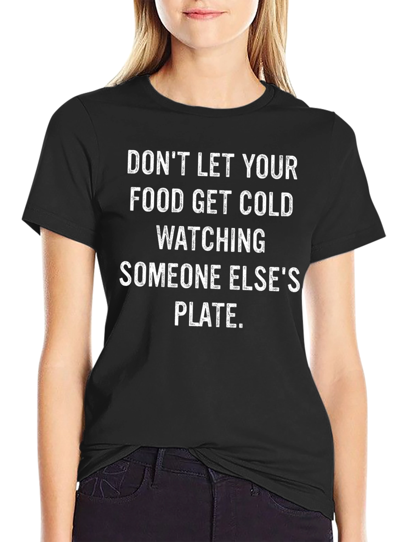 Funny Foodie T-Shirt - Dont Let Food Get Cold