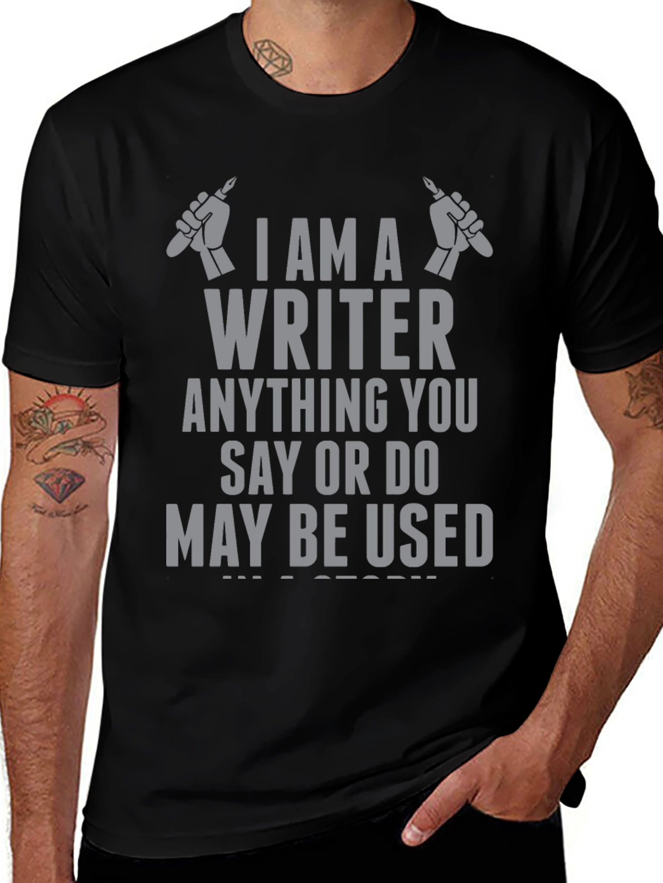 Writer T-Shirt - Beware My Story!
