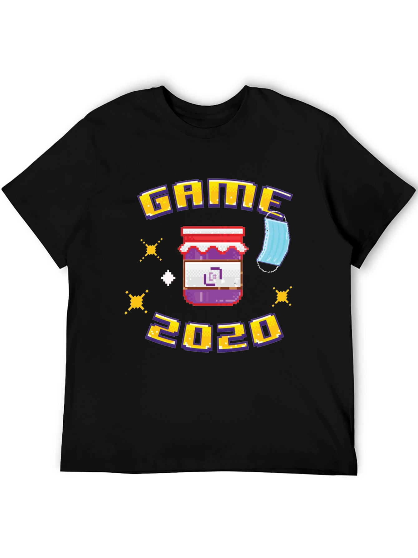 Game Jam 2020 T-Shirt - Pixel Art Programmer Tee