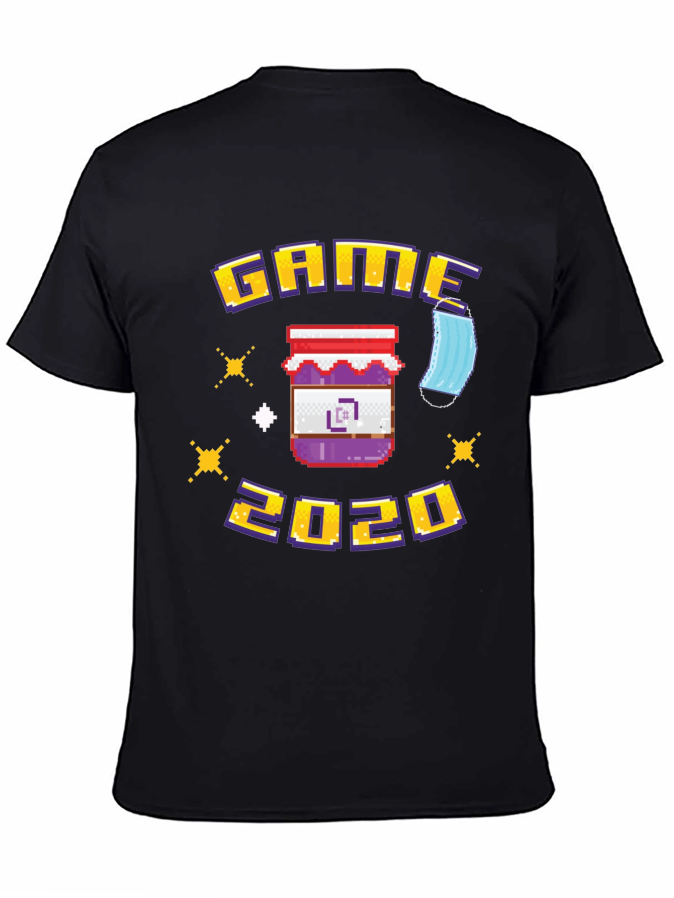 Game Jam 2020 T-Shirt - Pixel Art Programmer Tee