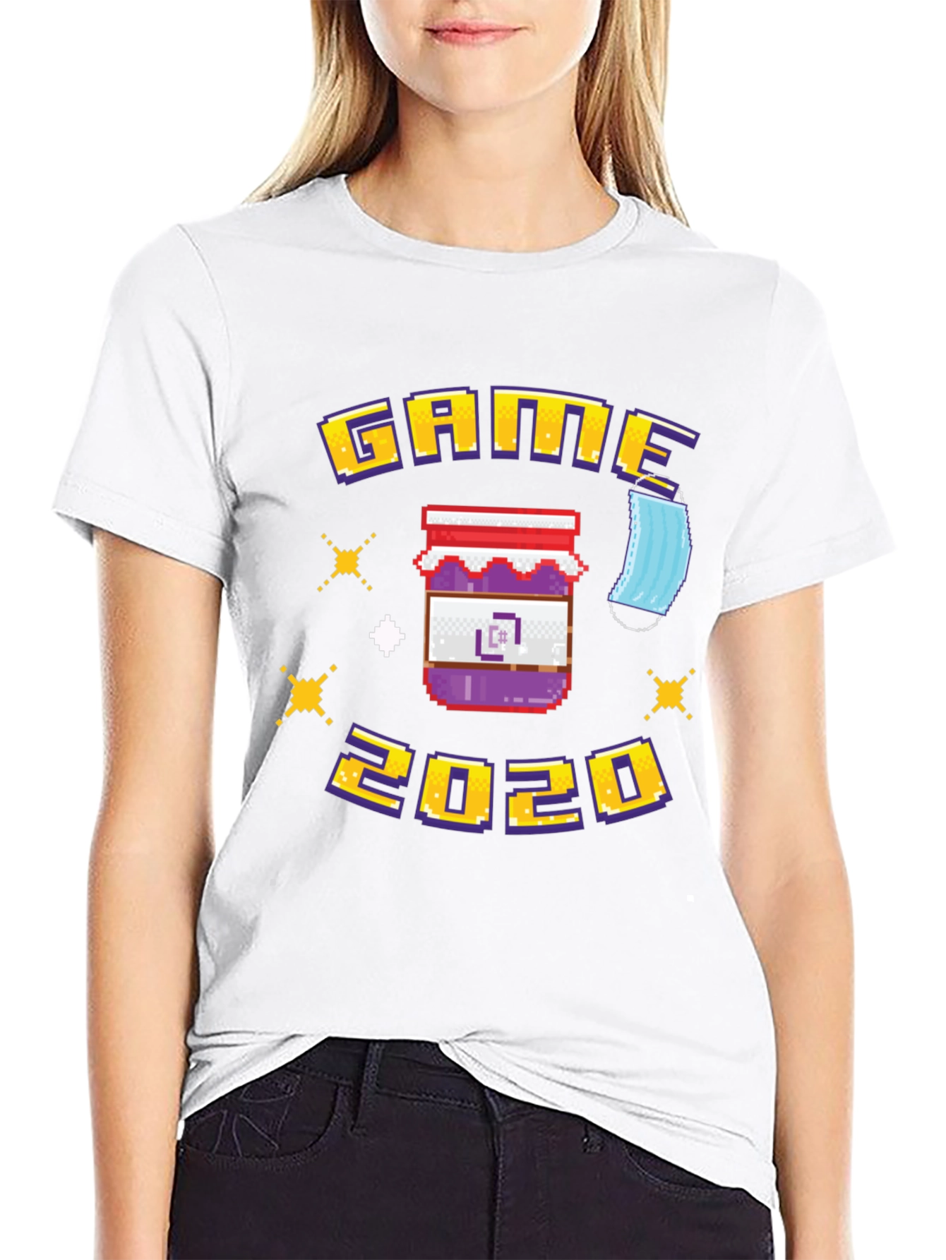 Game Jam 2020 T-Shirt - Pixel Art Programmer Tee