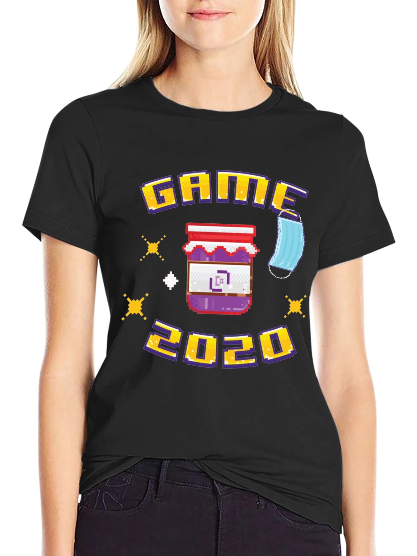 Game Jam 2020 T-Shirt - Pixel Art Programmer Tee