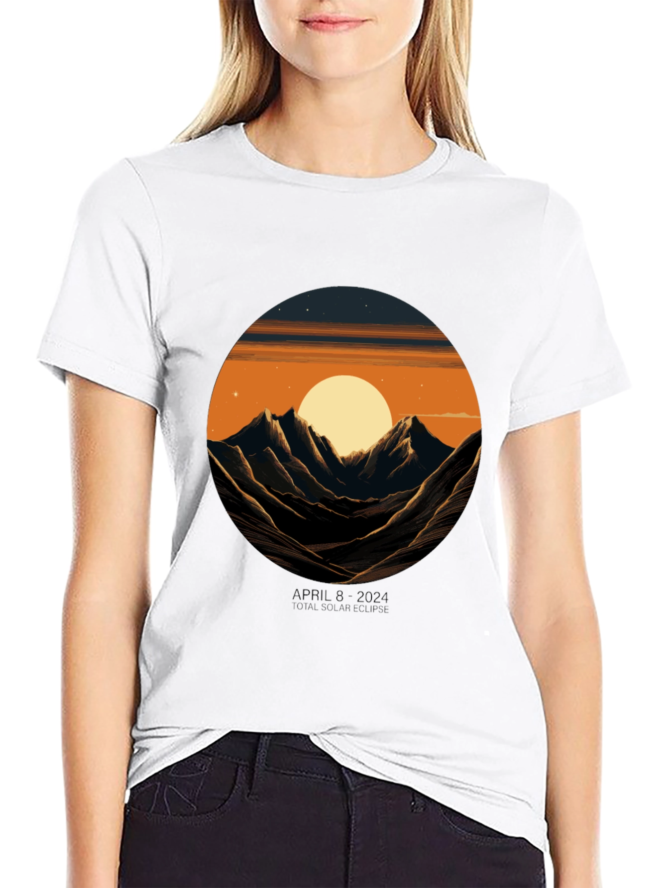 April 8 2024 Solar Eclipse T-Shirt