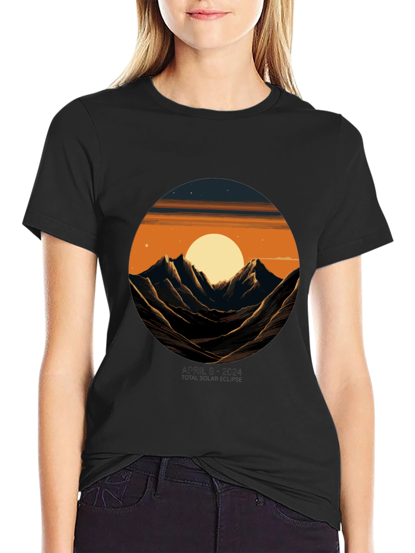 April 8 2024 Solar Eclipse T-Shirt