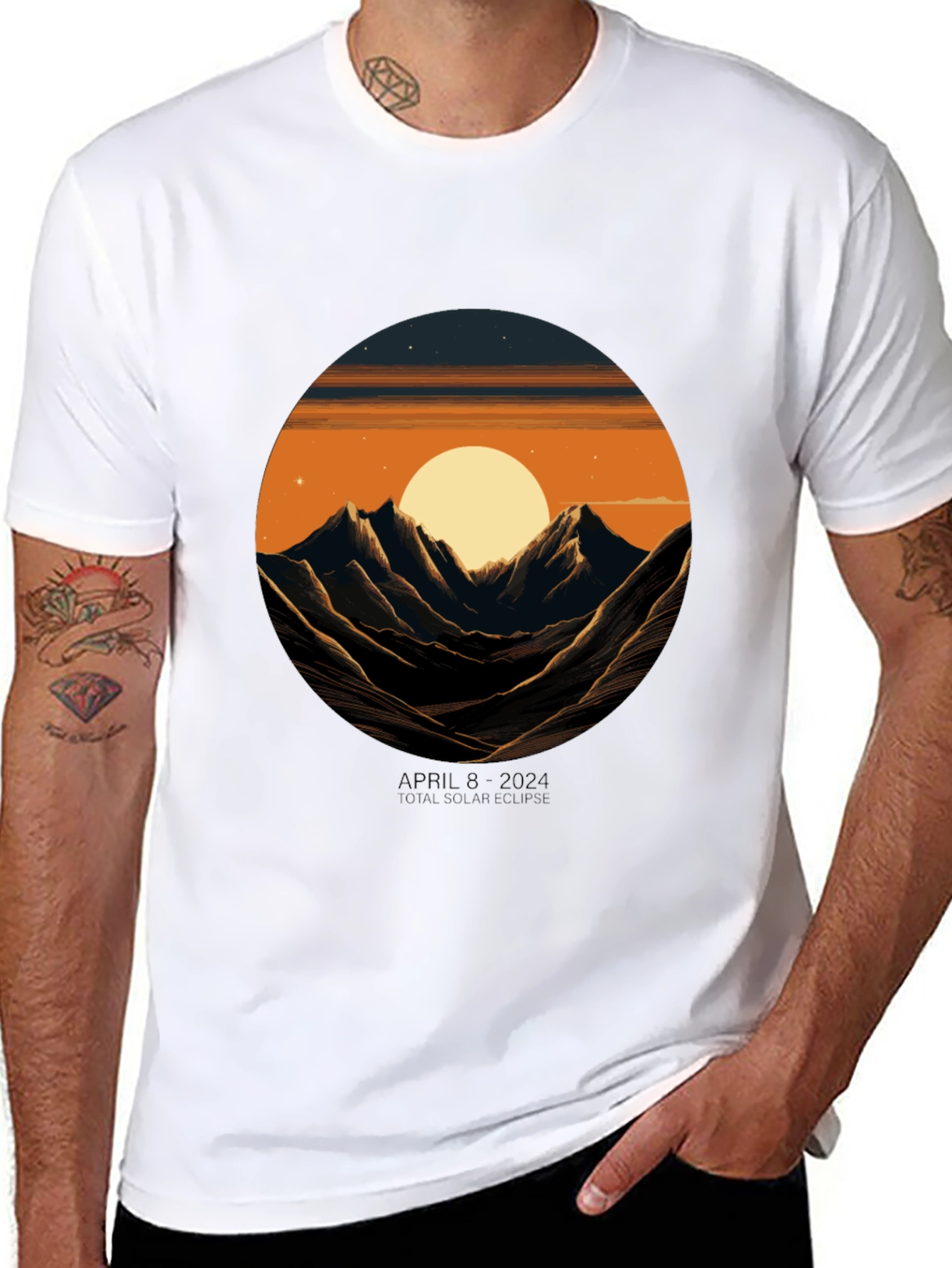April 8 2024 Solar Eclipse T-Shirt