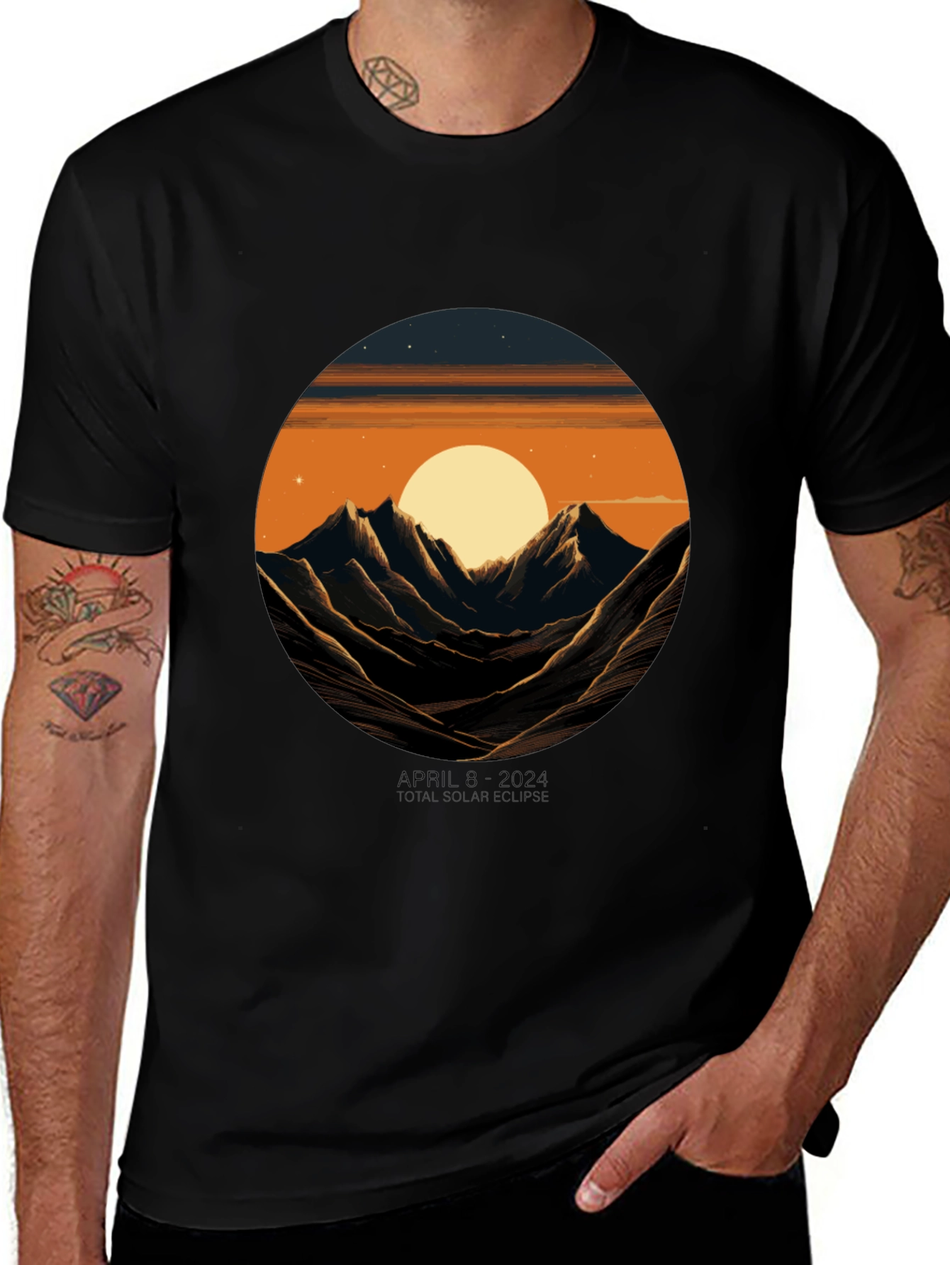 April 8 2024 Solar Eclipse T-Shirt