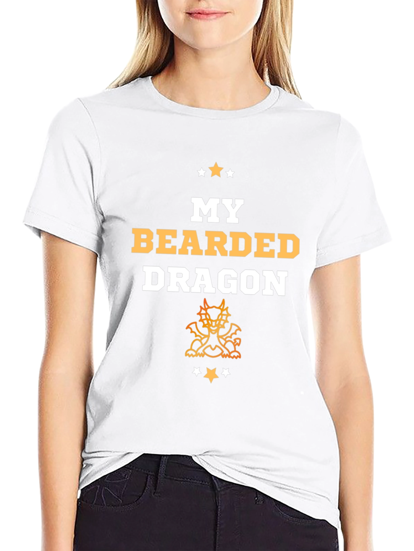 My Bearded Dragon T-Shirt Black Graphic Tee