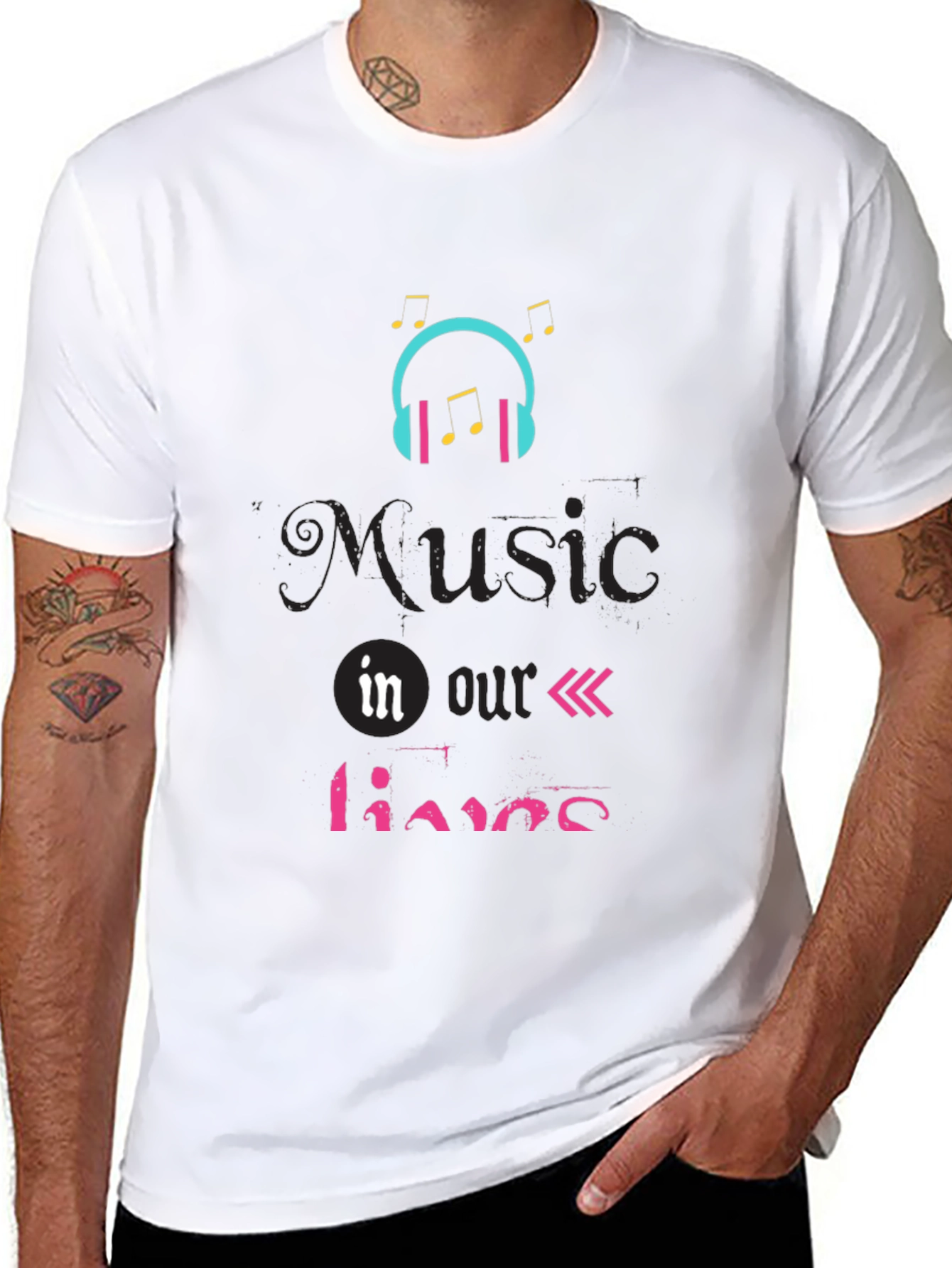 Music in Our Lives Graphic Tee