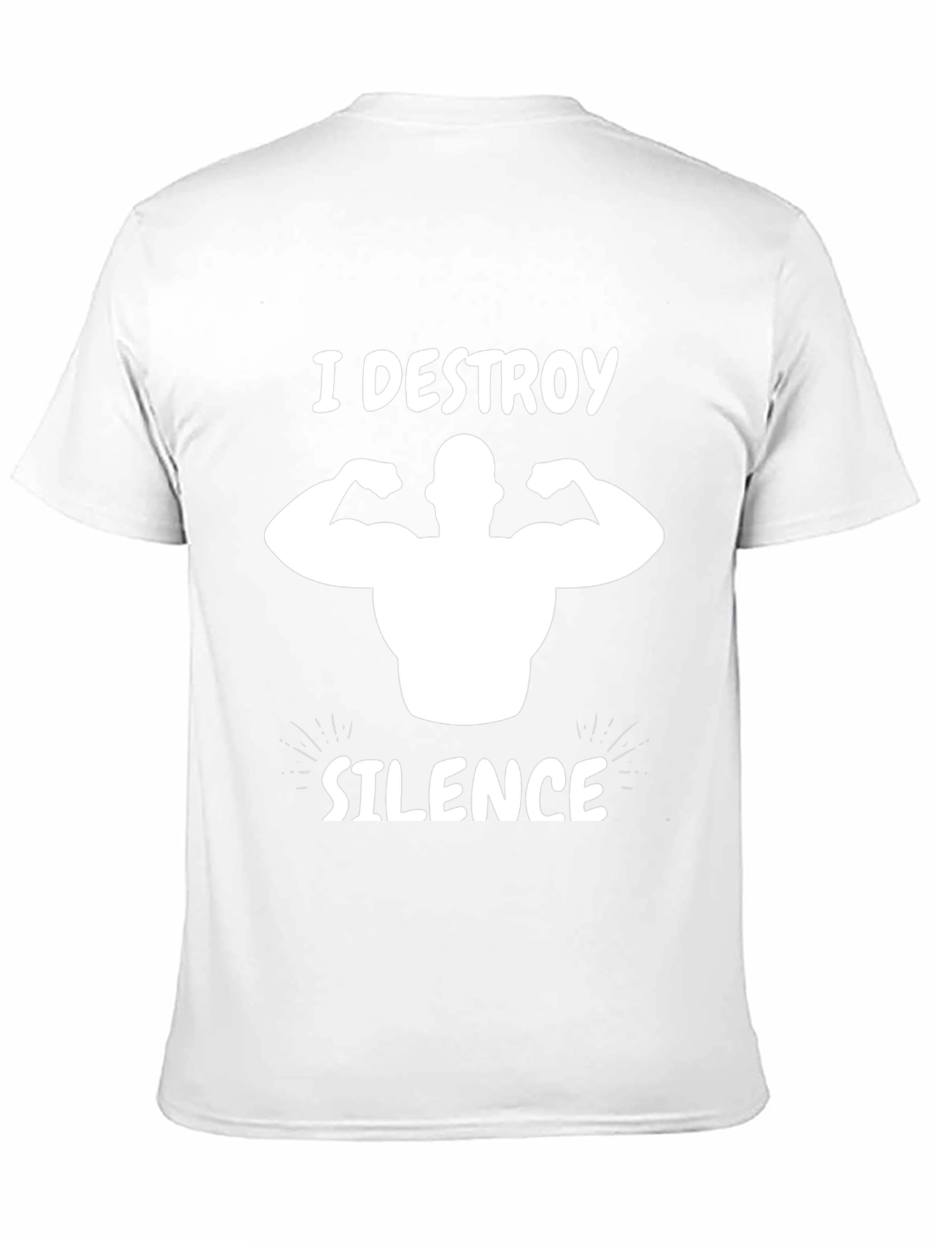 I Destroy Silence Graphic T-Shirt