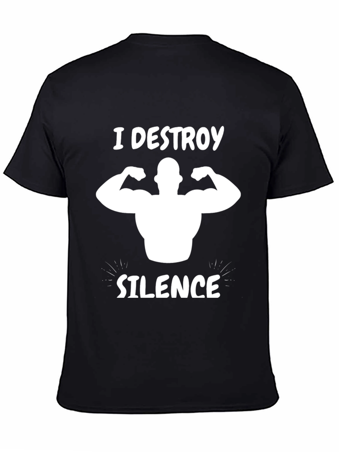 I Destroy Silence Graphic T-Shirt