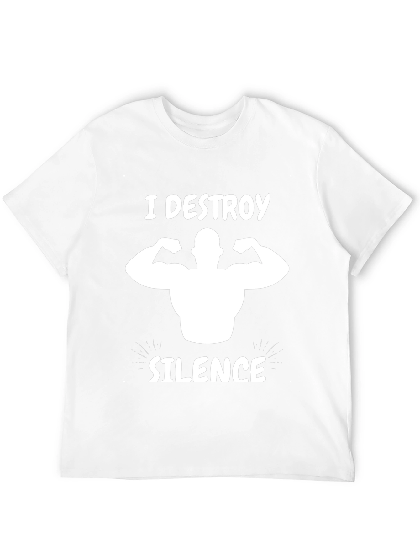 I Destroy Silence Graphic T-Shirt
