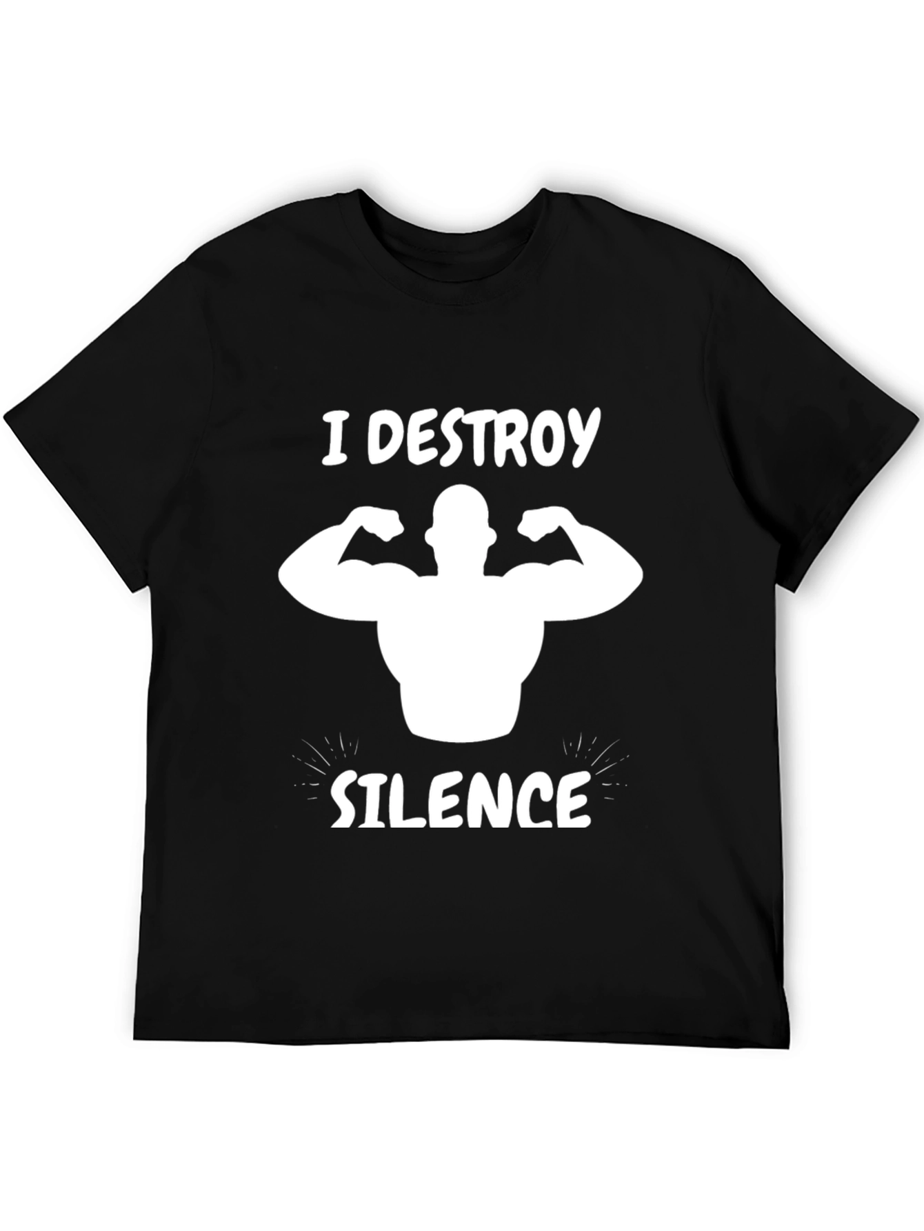 I Destroy Silence Graphic T-Shirt