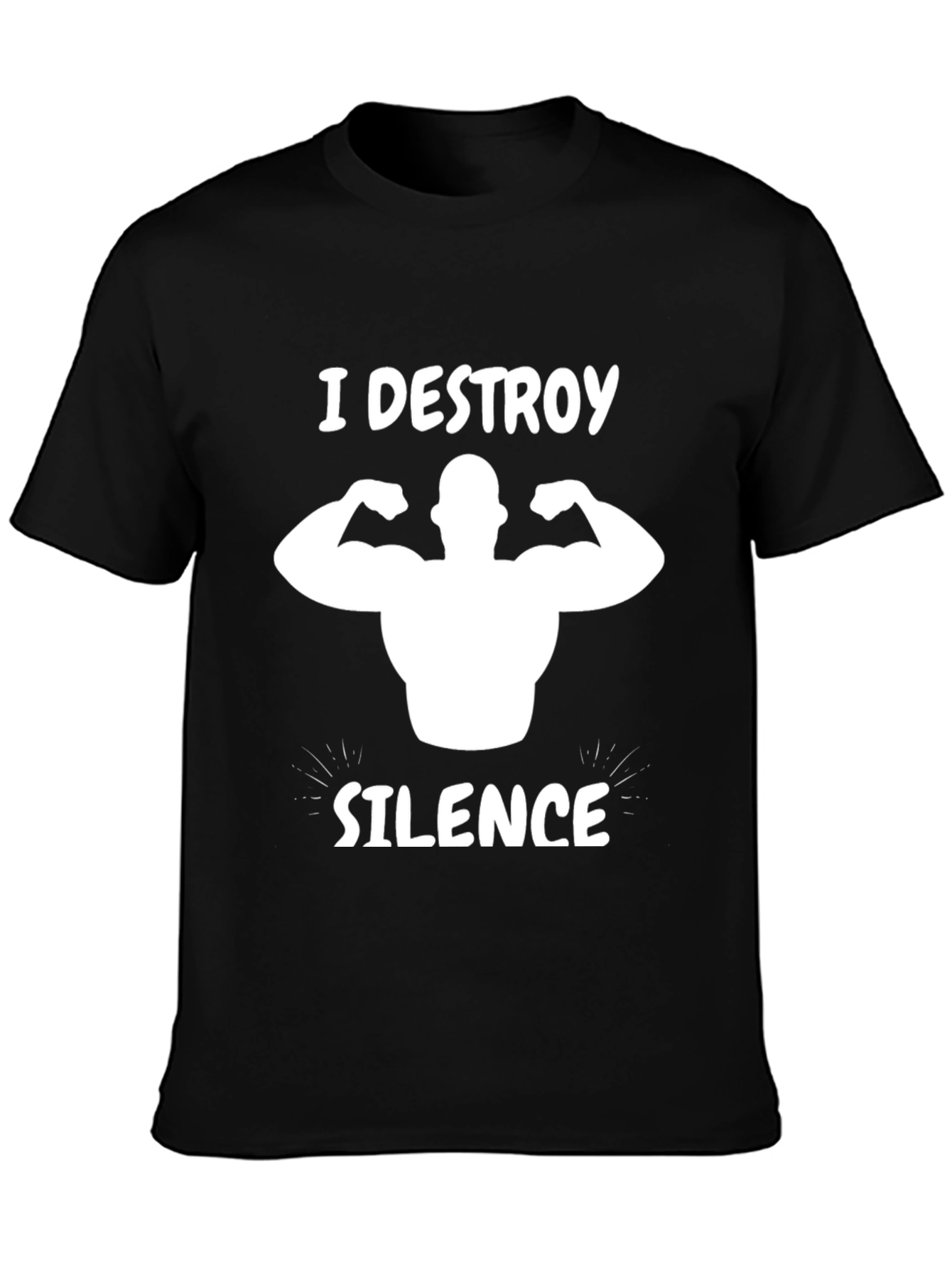 I Destroy Silence Graphic T-Shirt