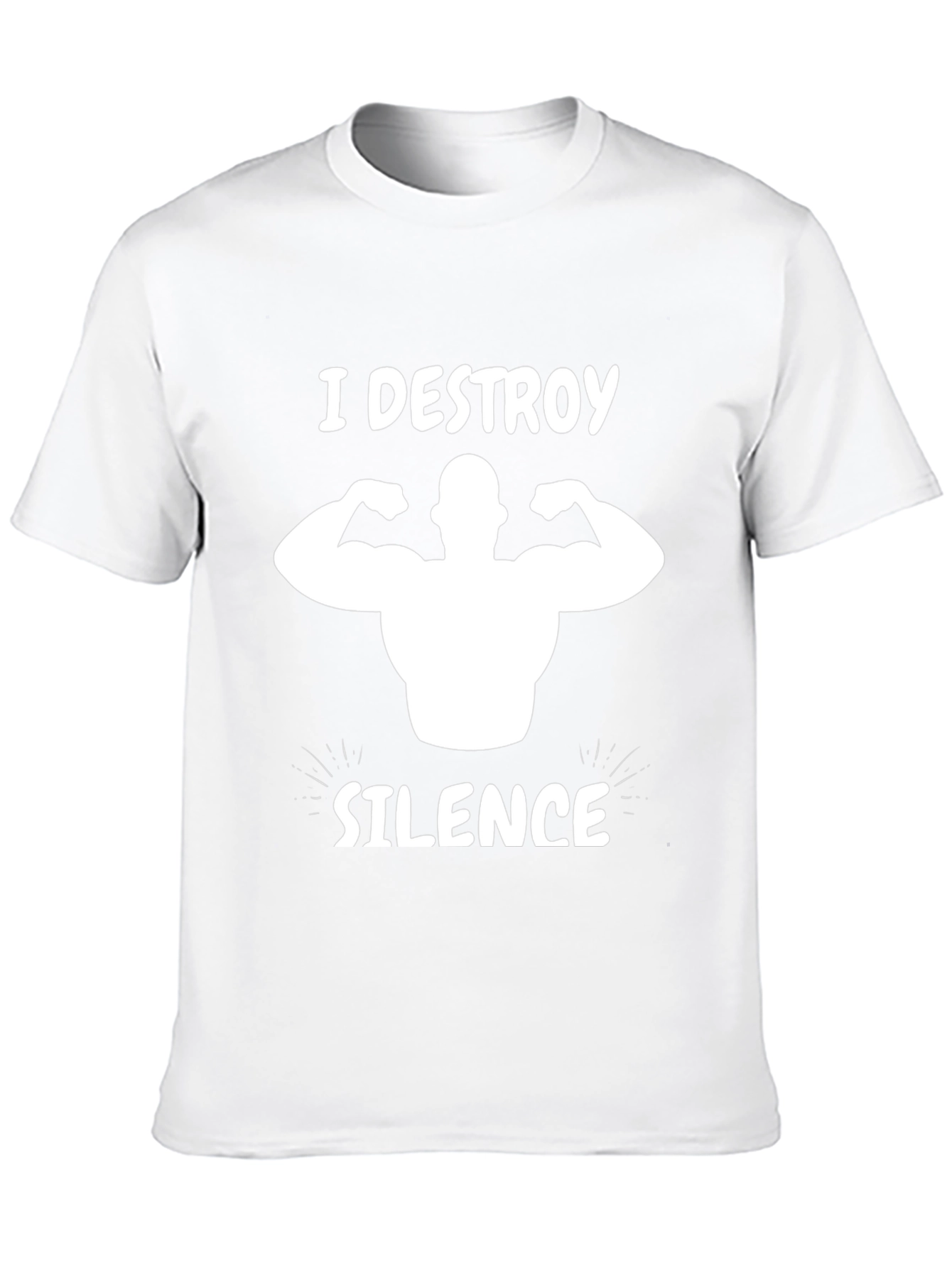 I Destroy Silence Graphic T-Shirt