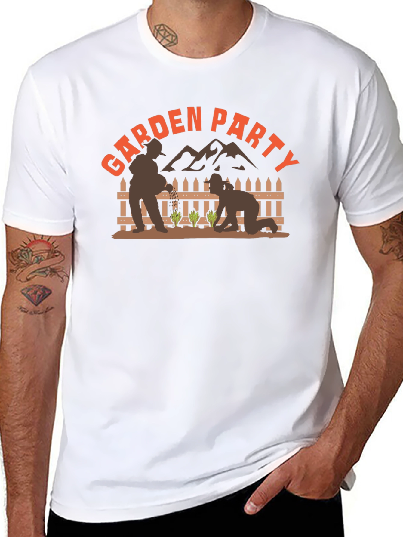 Garden Party T-Shirt - Outdoor Fun