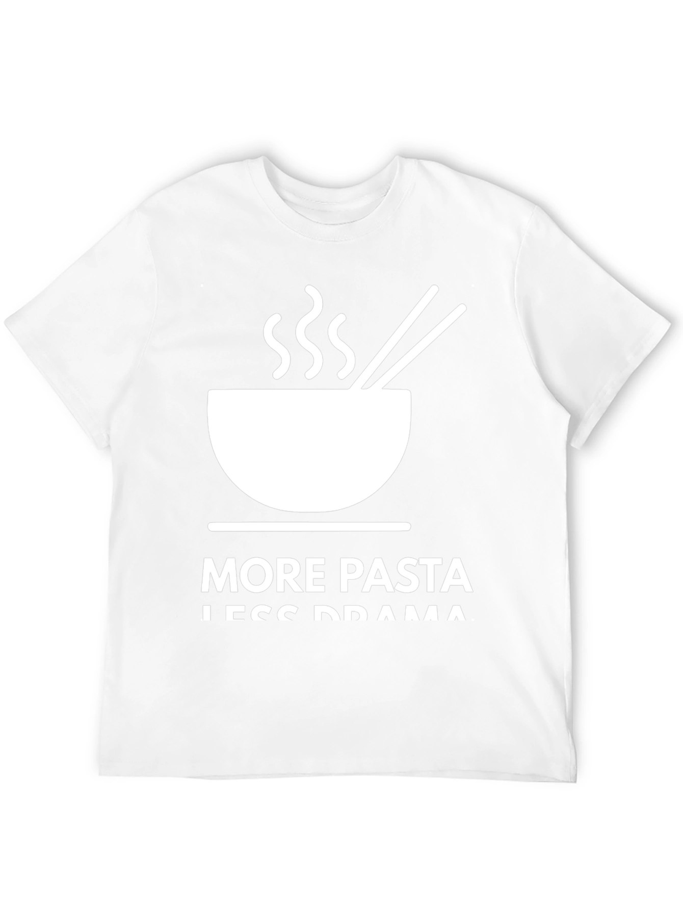 More Pasta Less Drama Graphic Tee