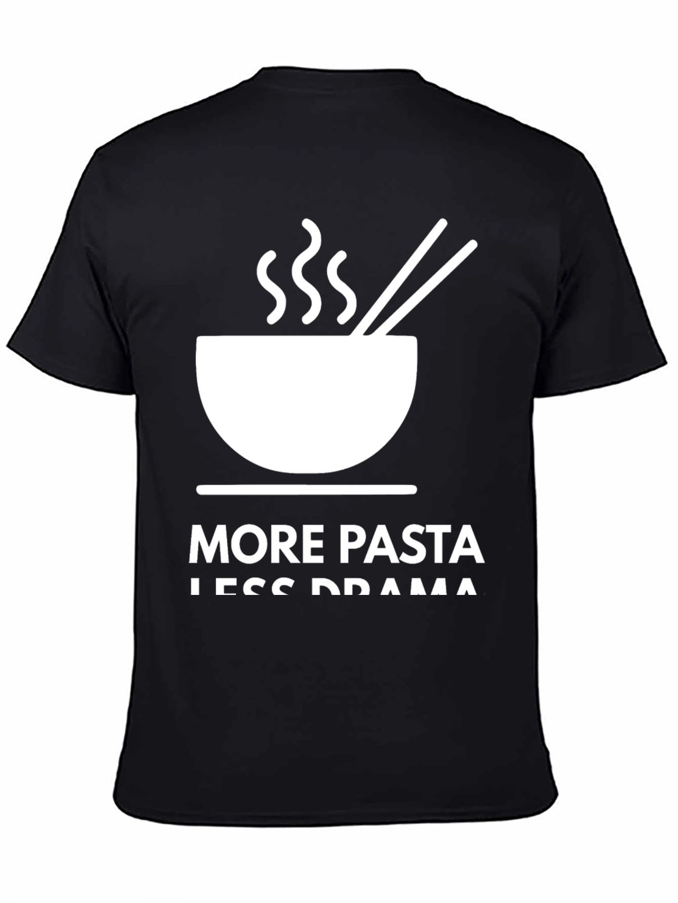 More Pasta Less Drama Graphic Tee