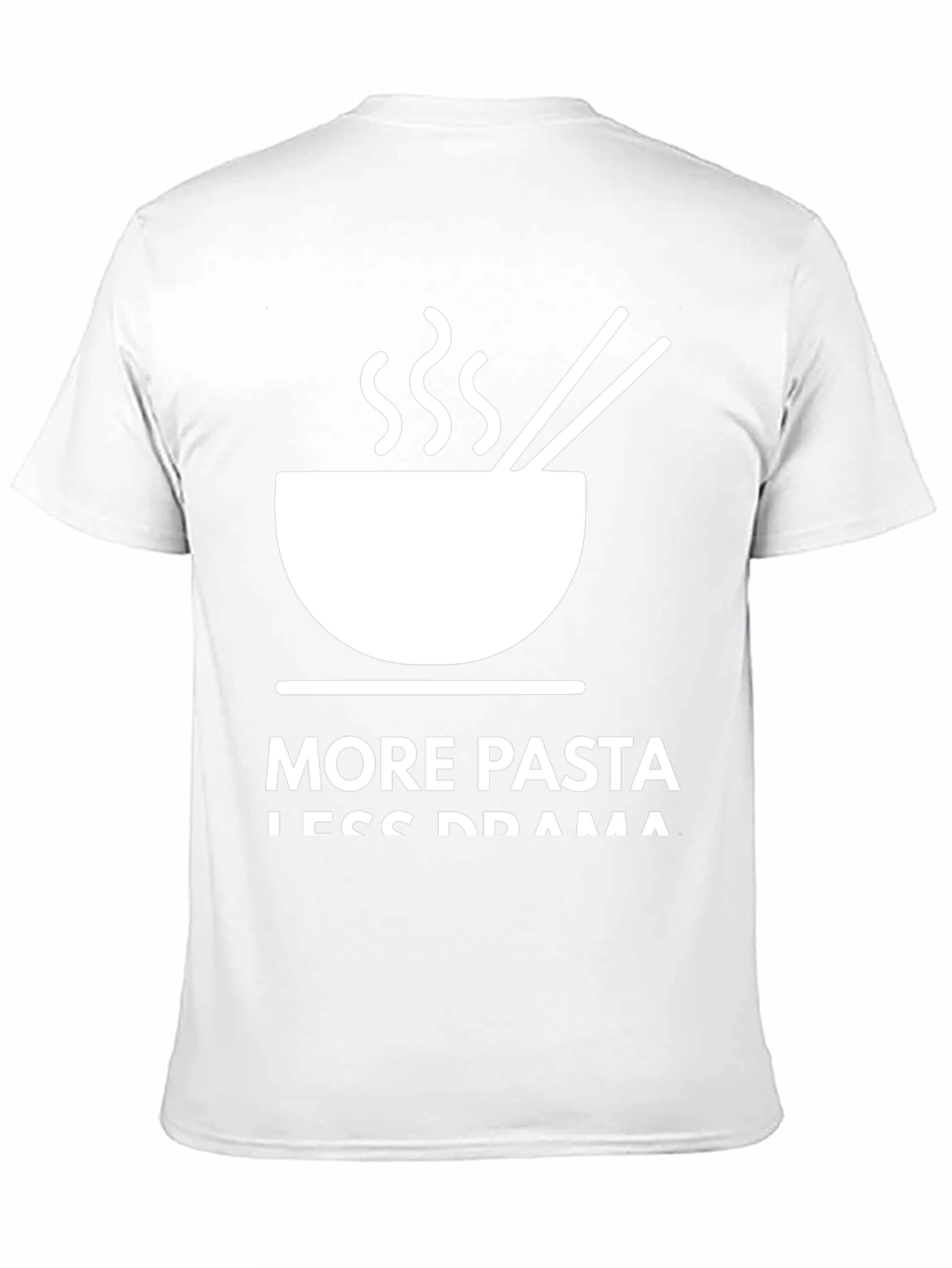 More Pasta Less Drama Graphic Tee