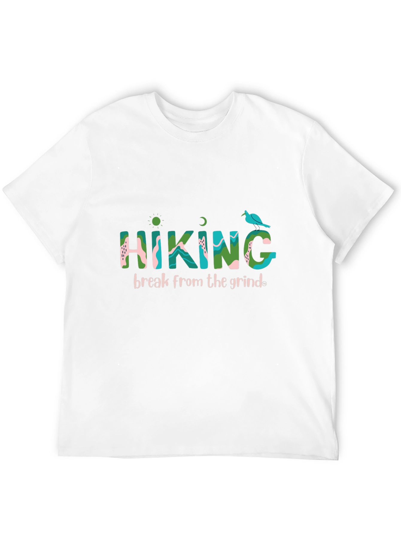 Hiking Break Black T-Shirt