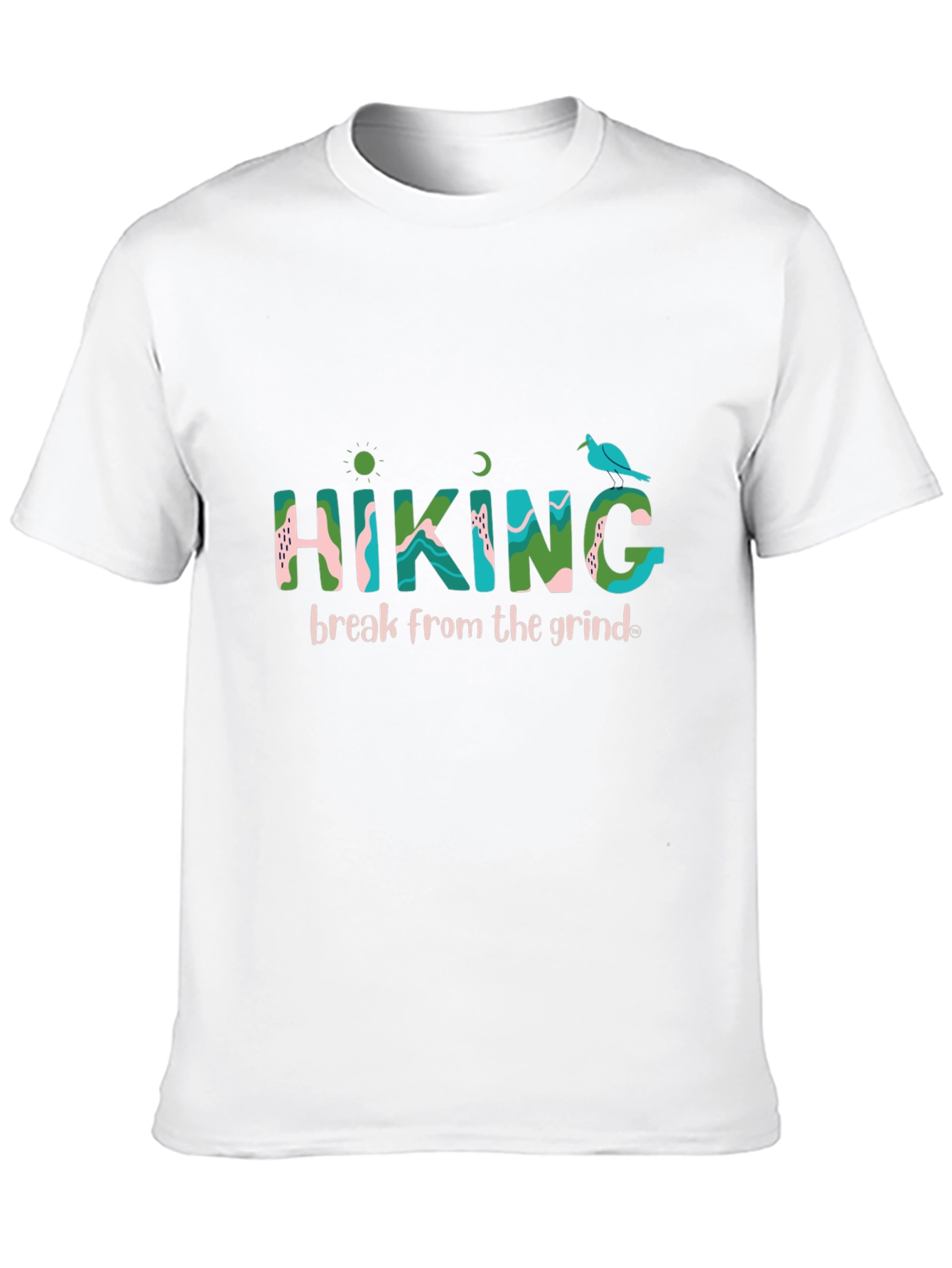 Hiking Break Black T-Shirt