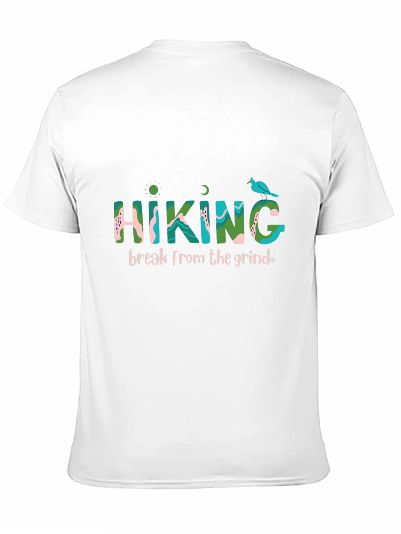 Hiking Break Black T-Shirt