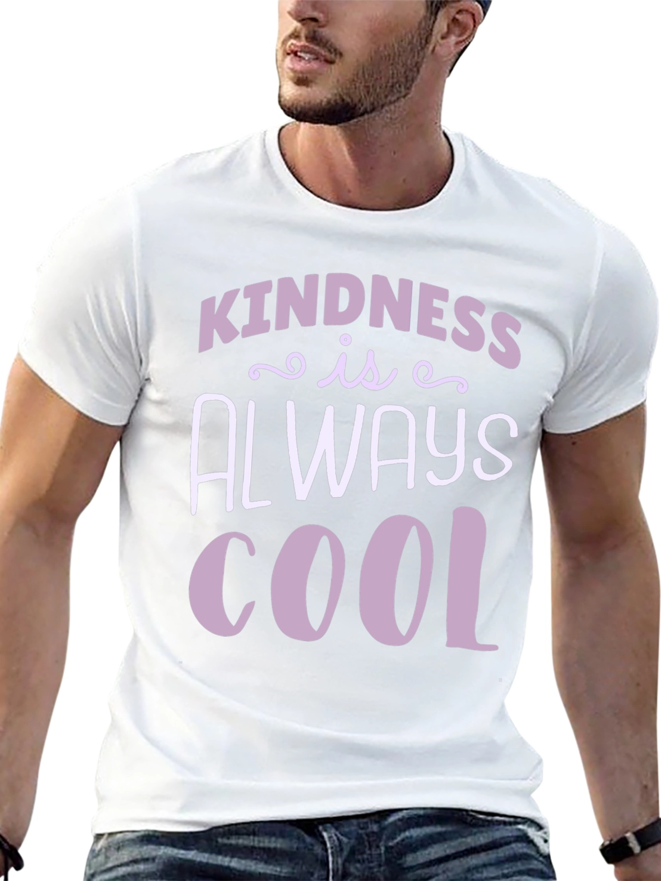 Kindness Is Always Cool Black T-Shirt