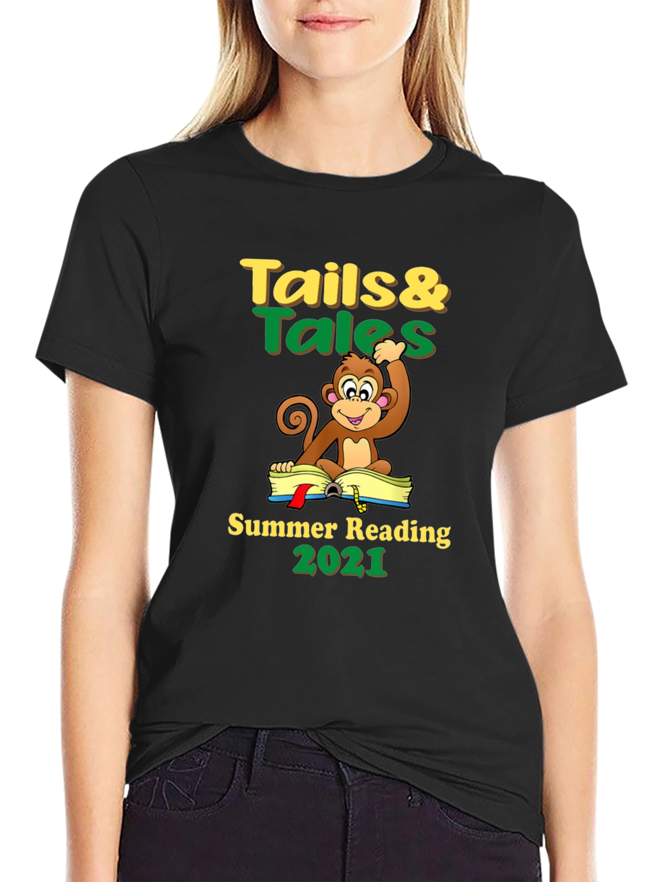 Summer Reading Monkey T-Shirt