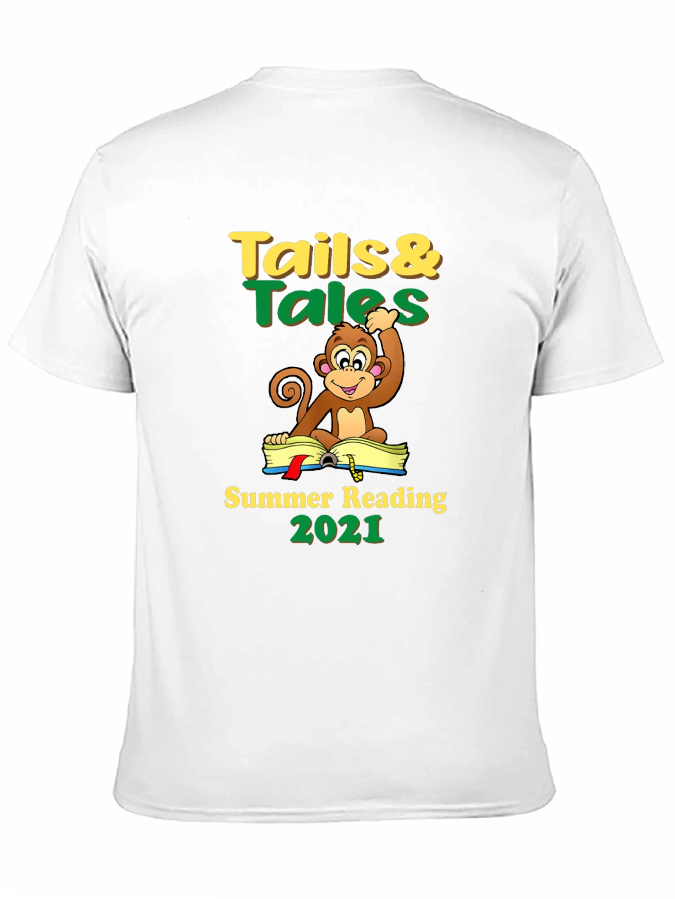 Summer Reading Monkey T-Shirt