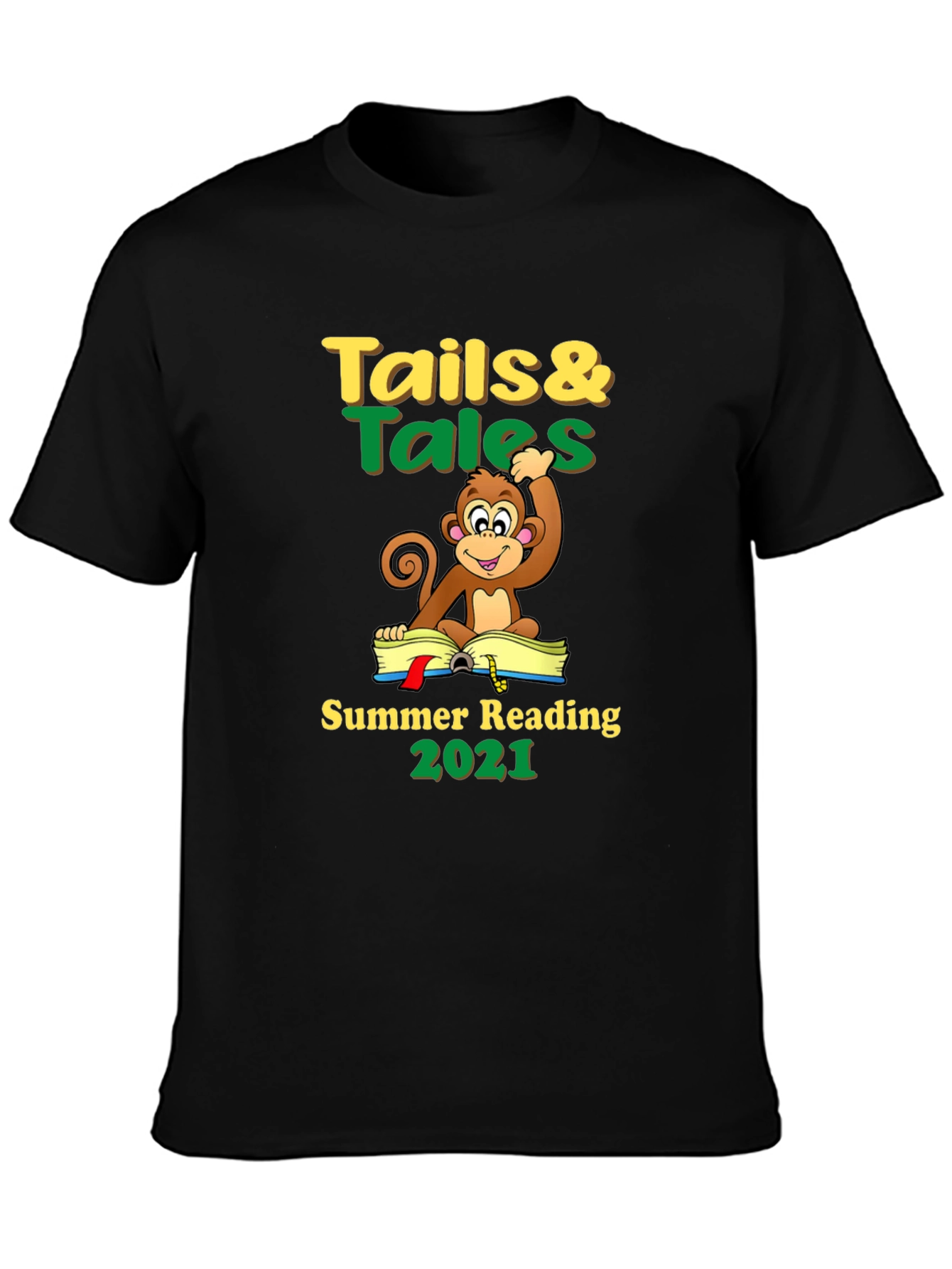 Summer Reading Monkey T-Shirt