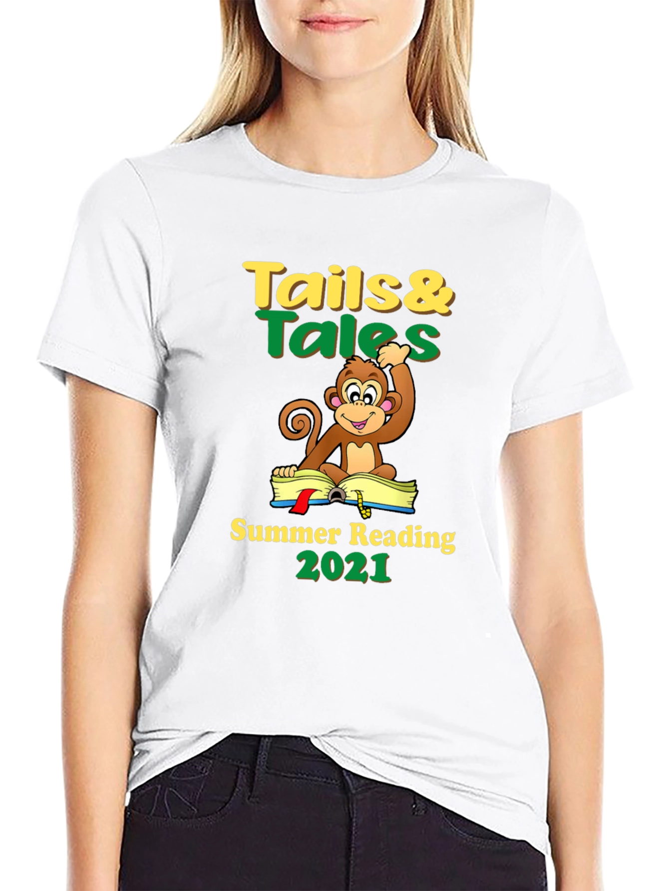 Summer Reading Monkey T-Shirt