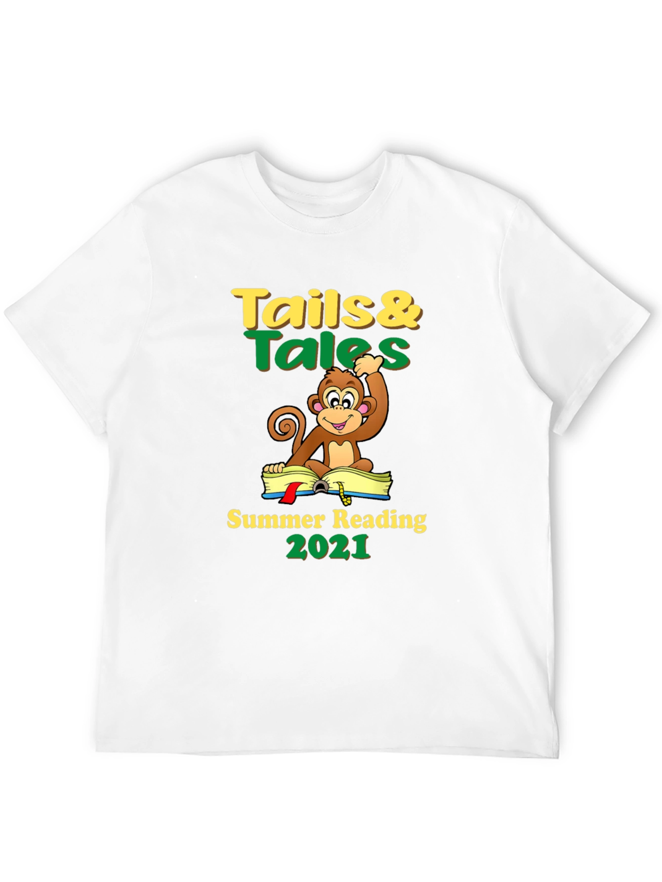 Summer Reading Monkey T-Shirt