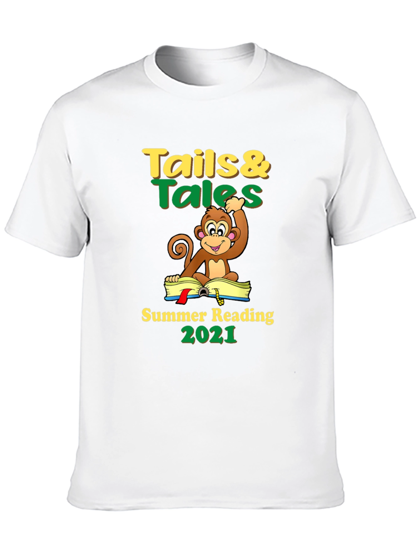 Summer Reading Monkey T-Shirt
