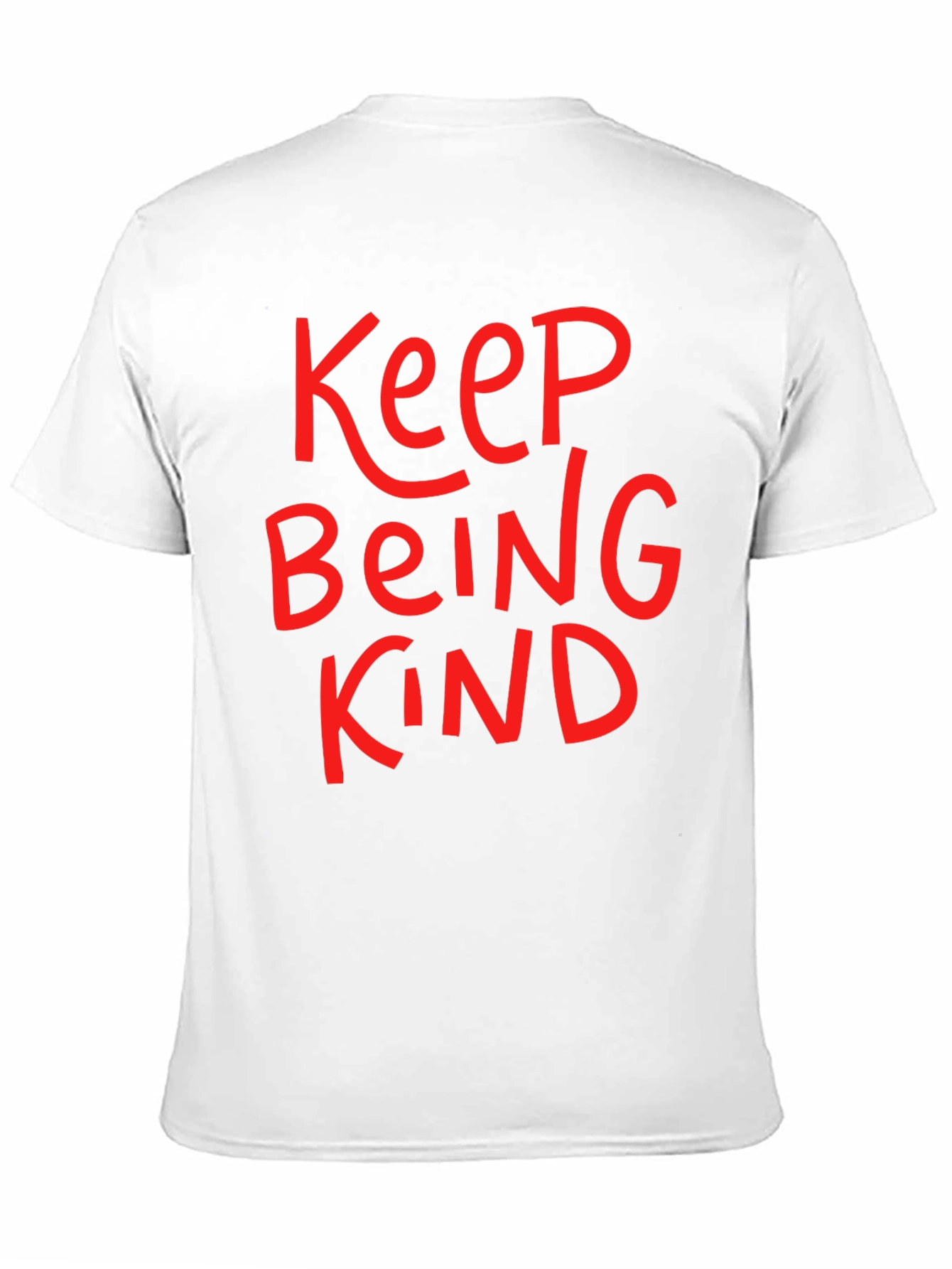 Keep Being Kind Graphic Tee - Black Cotton T-Shirt